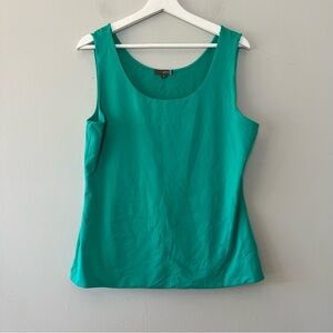 Judy P Stretchy Green Tank XL